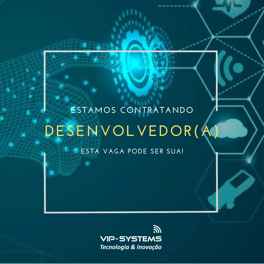 Imagem original da publicação: Estamos contratando Desenvolvedor(a)